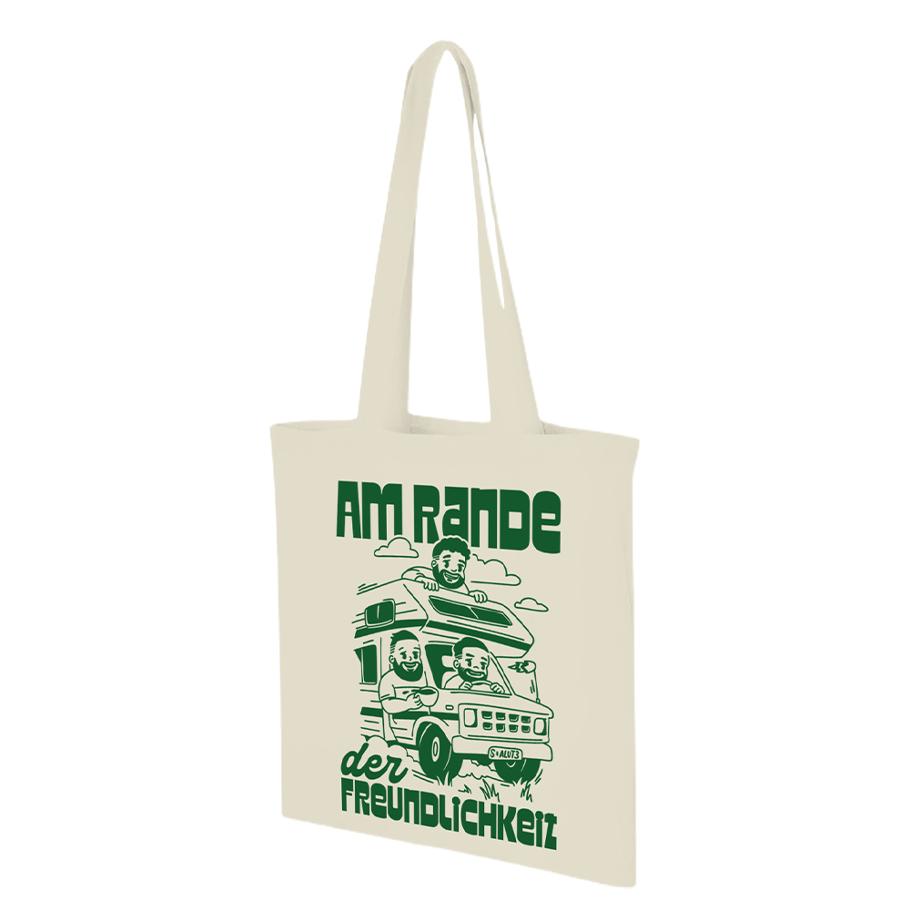 Tasche "Camping Mobil" naturweiß