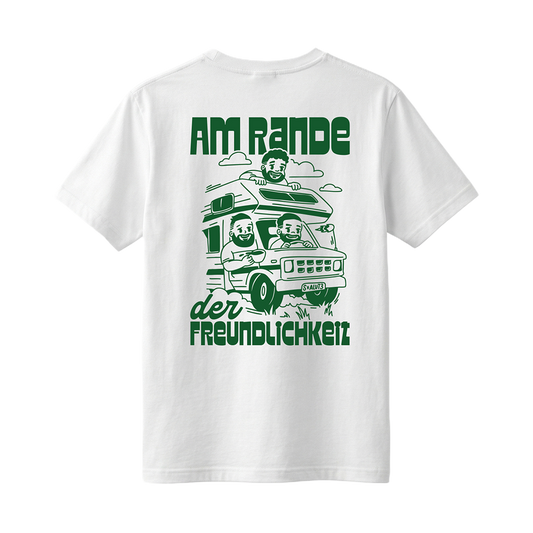 T-Shirt "Camping Mobil" weiß