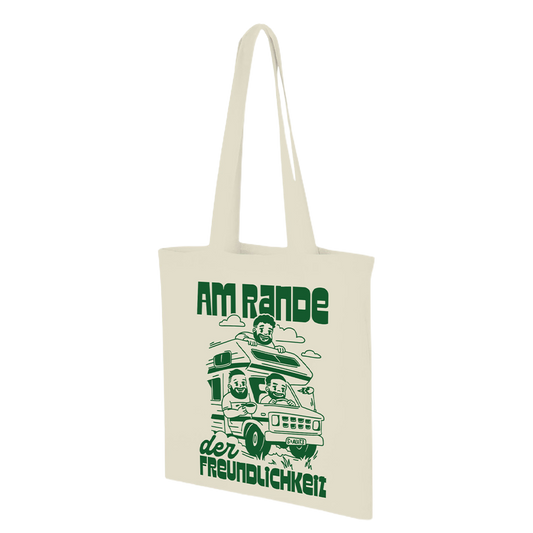 Tasche "Camping Mobil" naturweiß